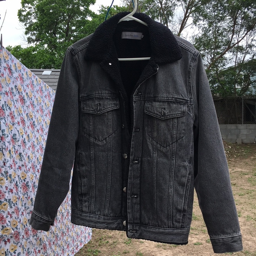 Calvin Klein Sherpa Jean Jacket